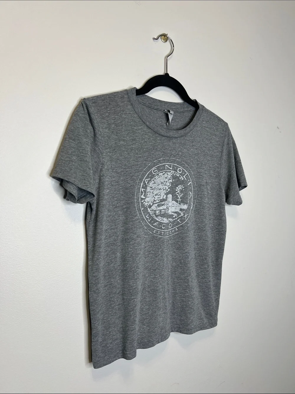 Magnolia Waco TX Gray Destination Tee - Picture 3 of 8